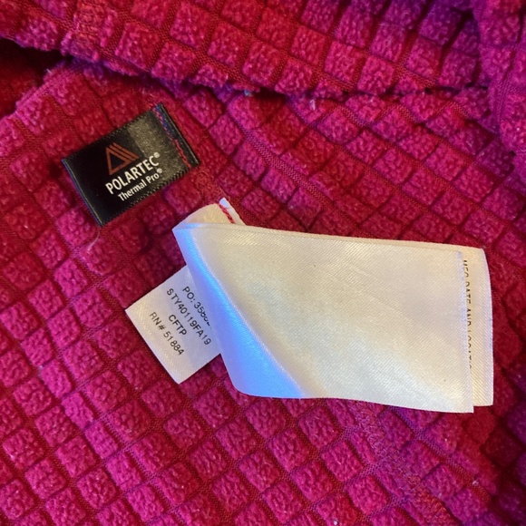 W's Patagonia R1 Grid Fleece Zip Neck Pullover - Picture 4 of 4